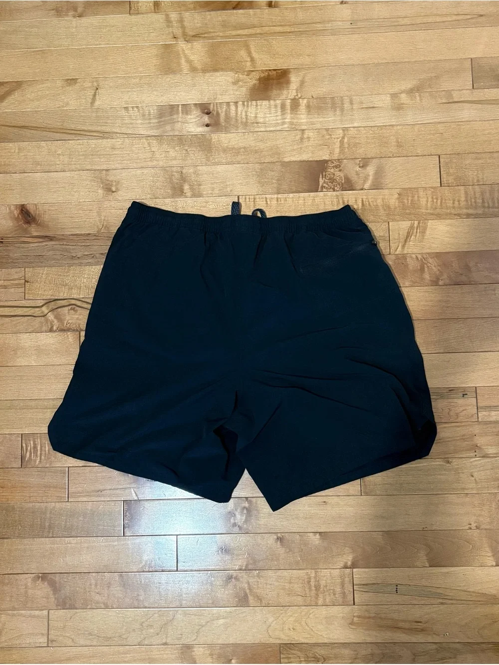 Patagonia Men’s Black Athletic Shorts with Zip Pockets